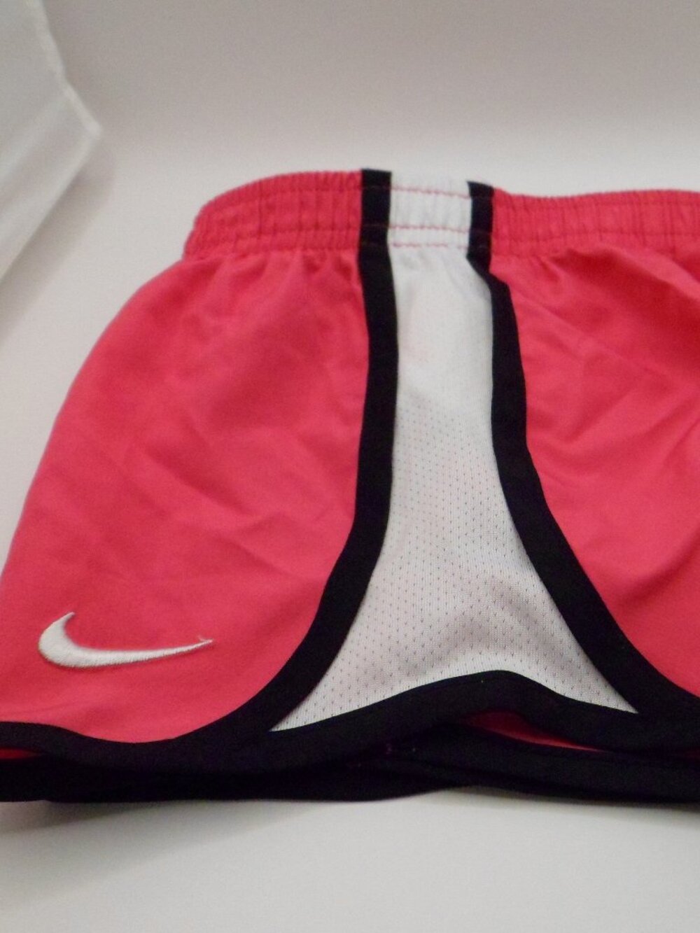 Girls Pink/Black/White Dri-Fit Nike Shorts 4T